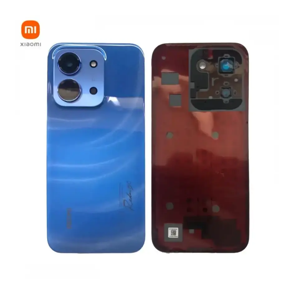 Tapa Trasera Xiaomi Redmi 15C 4G Azul - Service Pack Original