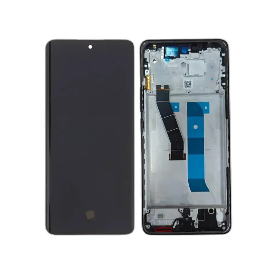 Pantalla LCD con Tactil y Marco para Xiaomi Redmi Note 15 4G Negro - Service Pack Original
